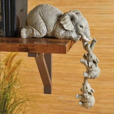 Figurine drăguțe cu familie de elefanți | ELEFIE